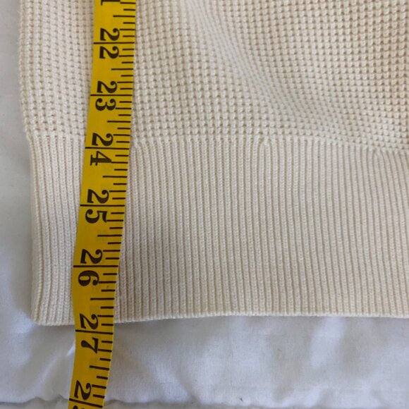 RW&CO Cream Mens Crew Neck Sweater - Picture 9 of 11